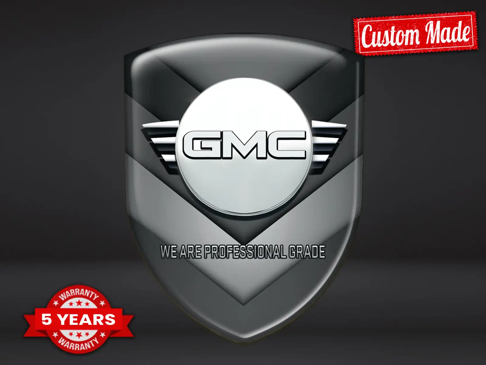 GMC Decalcomanie Auto su Misura Resistenti Pregiate Pro